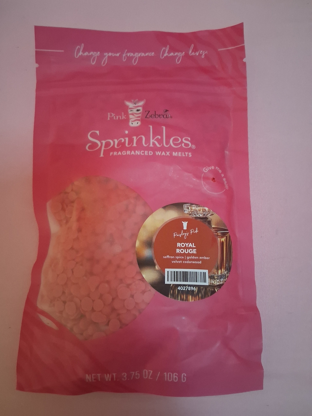 Pink Zebra Sprinkles Fragranced Wax Melts - Pink